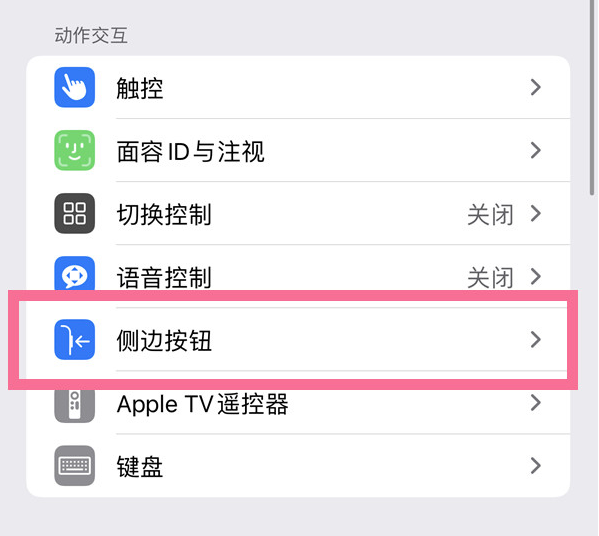 黄潭镇苹果14维修店分享iPhone14 Plus侧键双击下载功能关闭方法 